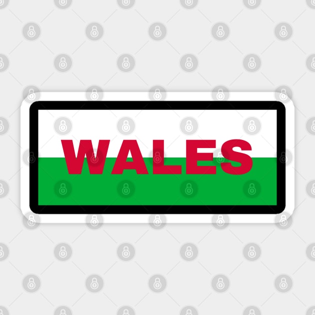 Welsh Flag Colors Sticker by aybe7elf